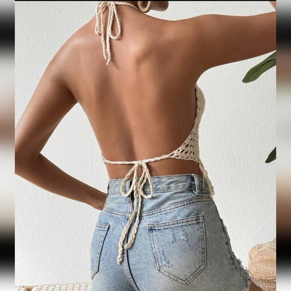 Crochet Halter Top